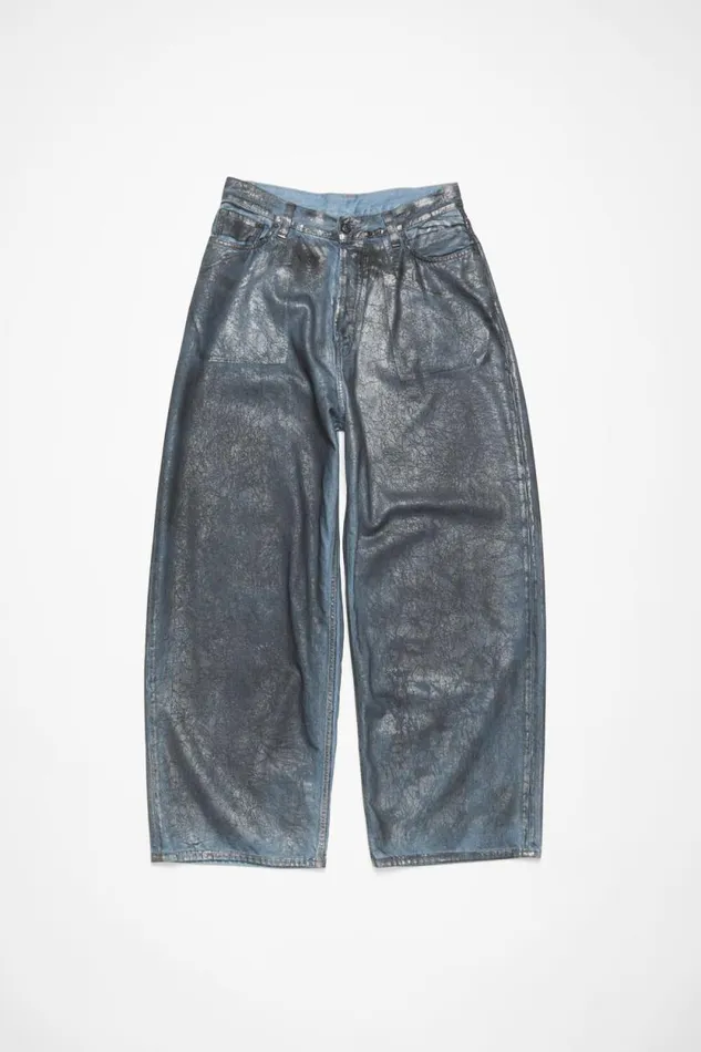 Acne Studios Super Baggy Fit Jeans 8211 2023M Silverblue Women Jeans Acne Studios Super Baggy Fit Jeans 8211 2023M Silverblue Women Jeans