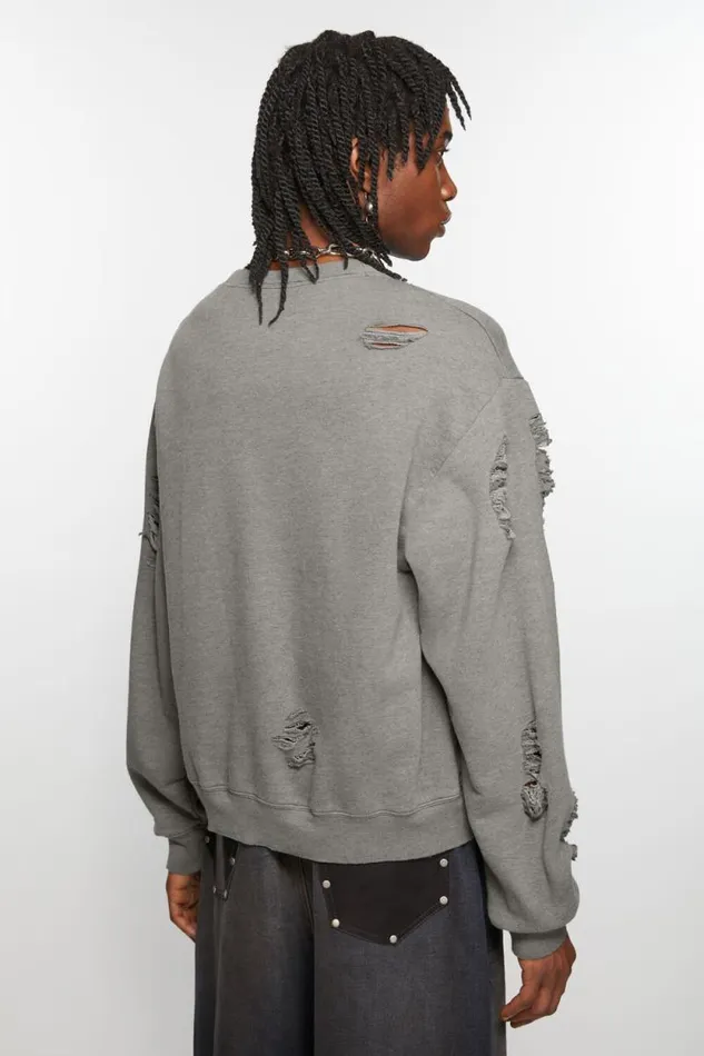 Acne Studios Sweater Printed Logo Moss Green Women Sweatshirts Acne Studios Sweater Printed Logo Moss Green Women Sweatshirts