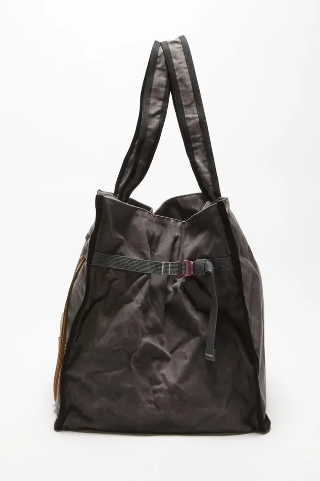 Acne Studios Tote Bag Greyblack Men Bags Acne Studios Tote Bag Greyblack Men Bags