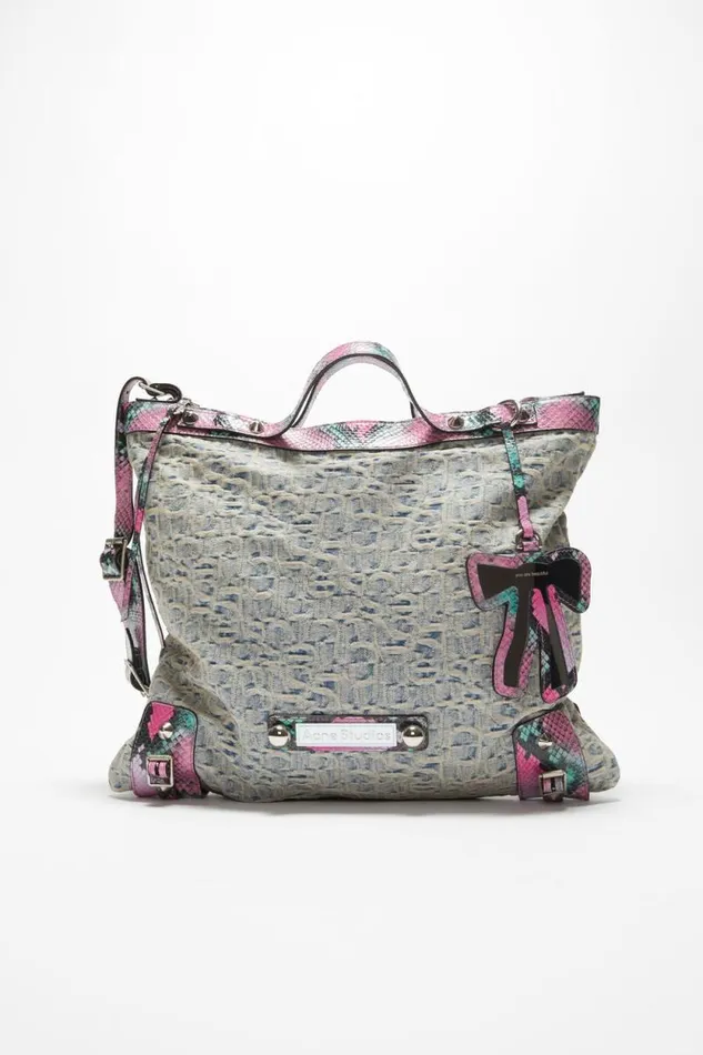 Acne Studios Tote Bag Light Bluepink Women Bags