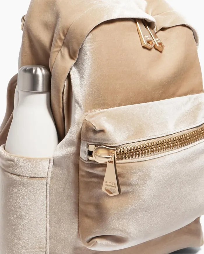 Aimee Kestenberg Backpacks Women Boyfriend Backpack Oat Velvet