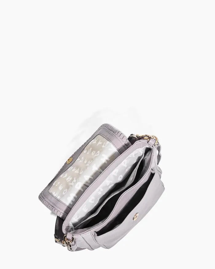 Aimee Kestenberg Crossbody Bags Women All For Love Mini Crossbody Silver Fox