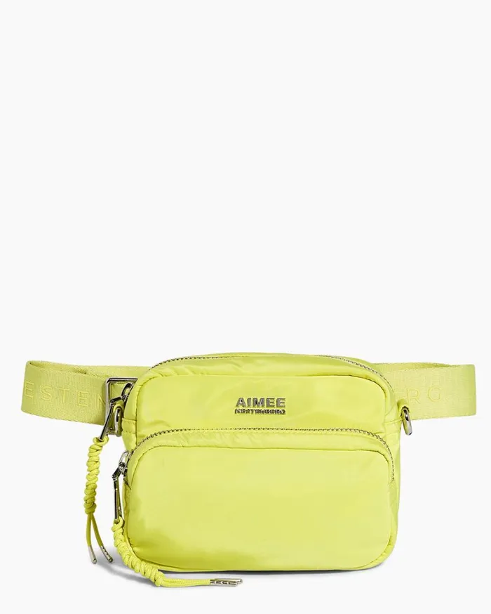 Aimee Kestenberg Crossbody Bags Women Nylon Camera Crossbody Limeade