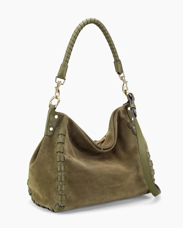Aimee Kestenberg Hobos Women Zen Hobo Kelp Suede