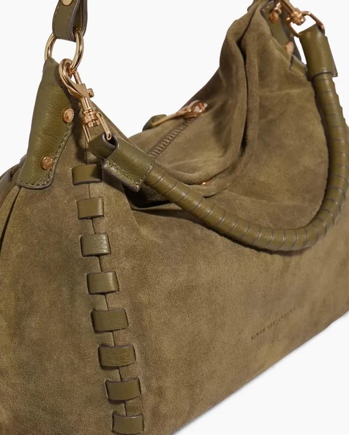 Aimee Kestenberg Hobos Women Zen Hobo Kelp Suede