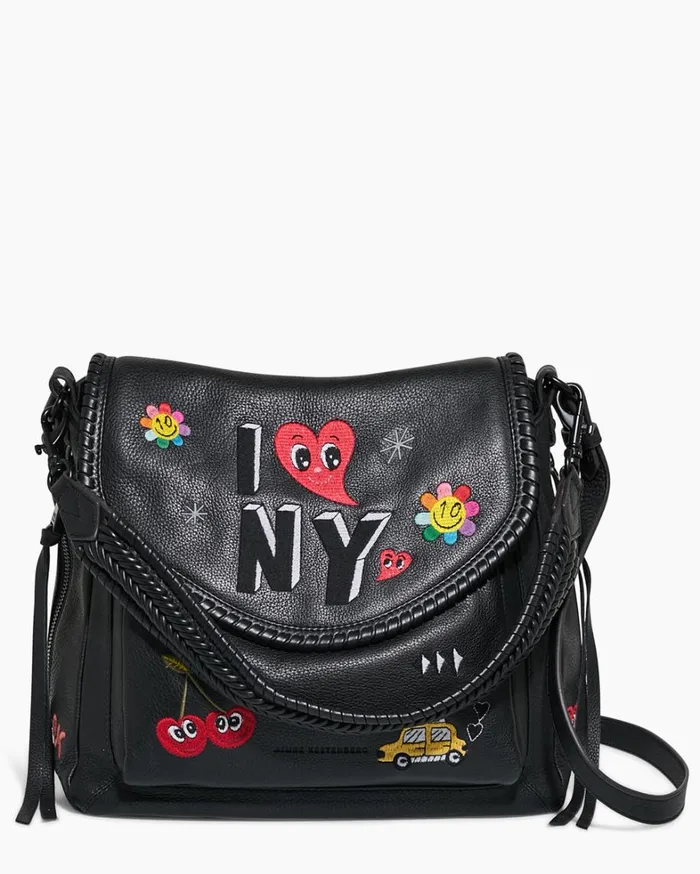 Aimee Kestenberg Satchels Women AK X ISCREAMCOLOUR Shoulder Black