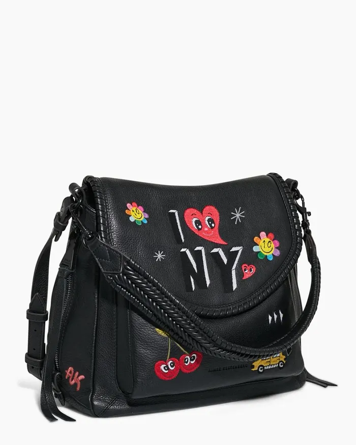 Aimee Kestenberg Satchels Women AK X ISCREAMCOLOUR Shoulder Black