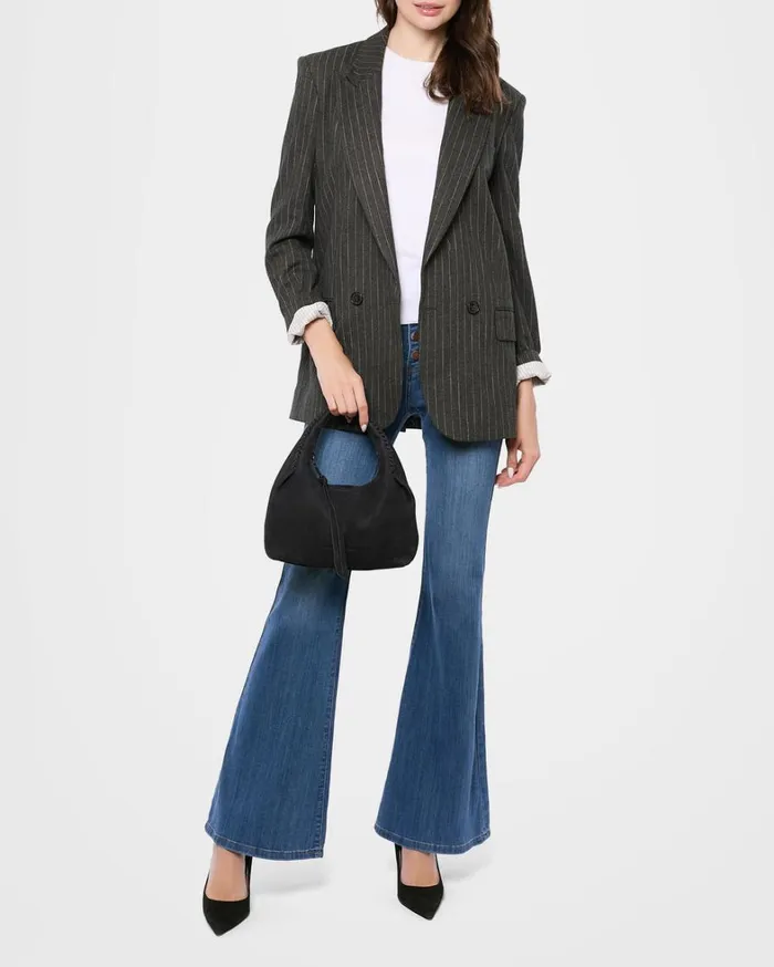 Aimee Kestenberg Satchels Women Aura Handheld Black With Shiny Black
