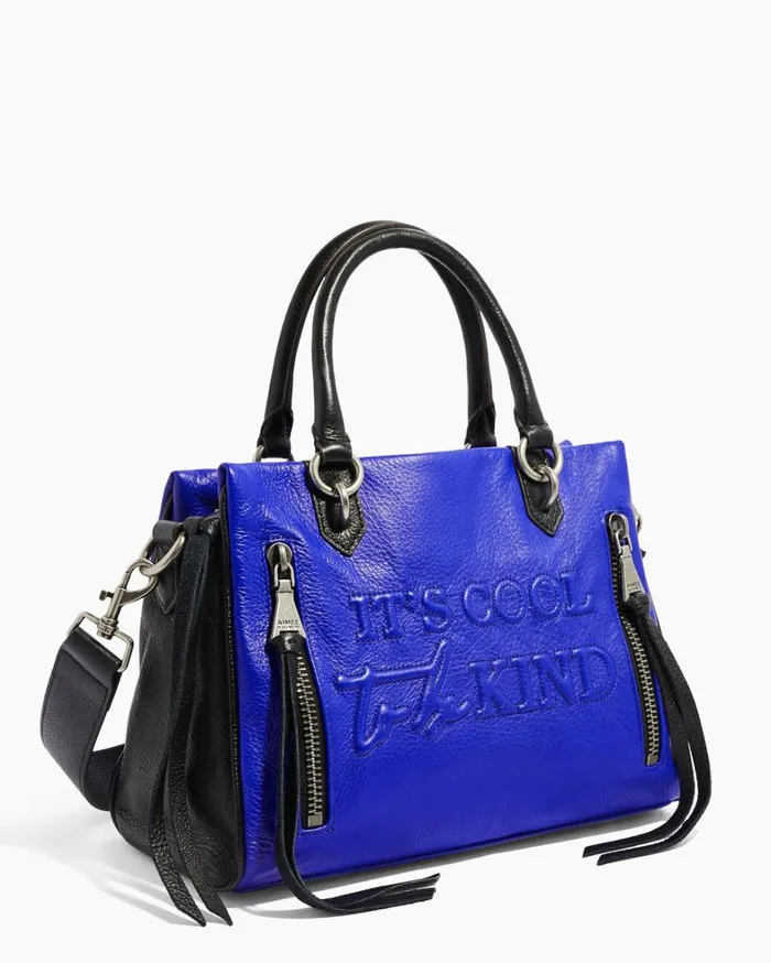 Aimee Kestenberg Satchels Women Fairest Of Them All Triple Entry Satchel Cobalt