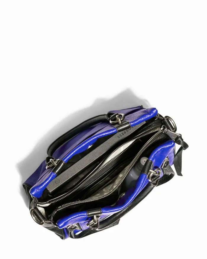 Aimee Kestenberg Satchels Women Fairest Of Them All Triple Entry Satchel Cobalt