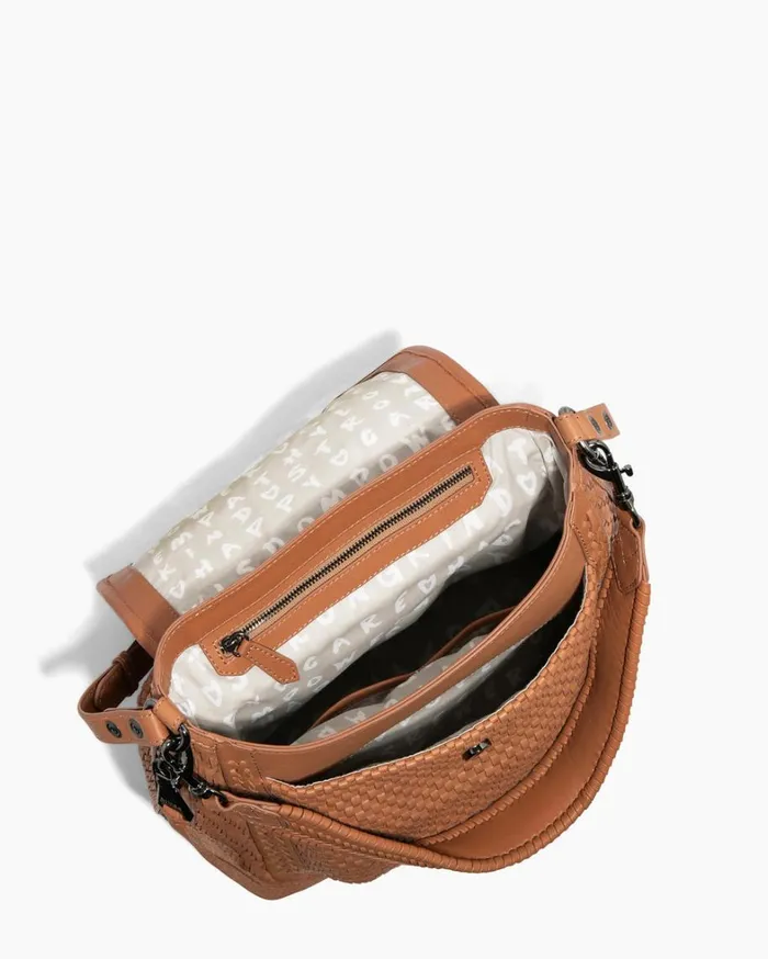 Aimee Kestenberg Satchels Women Woven All For Love Convertible Shoulder Vachetta