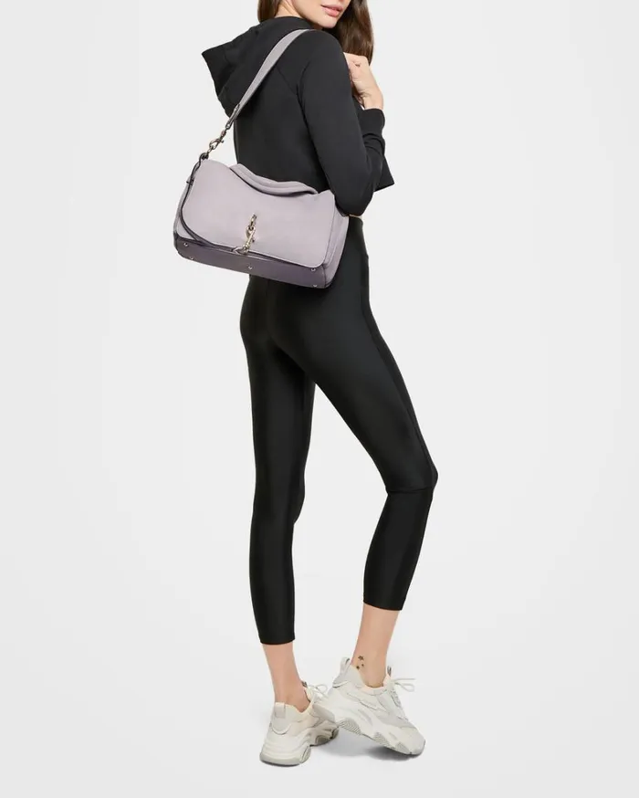 Aimee Kestenberg Shoulder Bags Women Inner Peace Large Convertible Shoulder Silver Fox