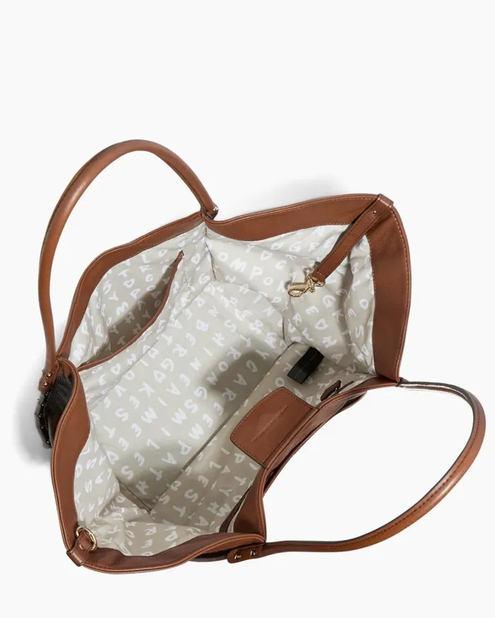 Aimee Kestenberg Tote Bags Women The Lenny Tote Chestnut