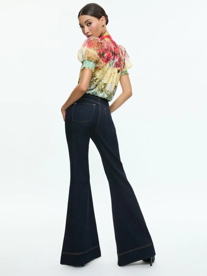 Alice Olivia Dark Rinse Women Matching Sets