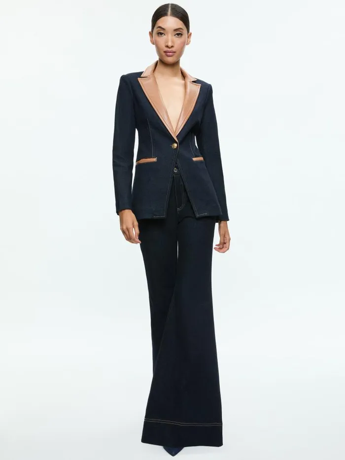Alice Olivia Dark Rinse Women Matching Sets