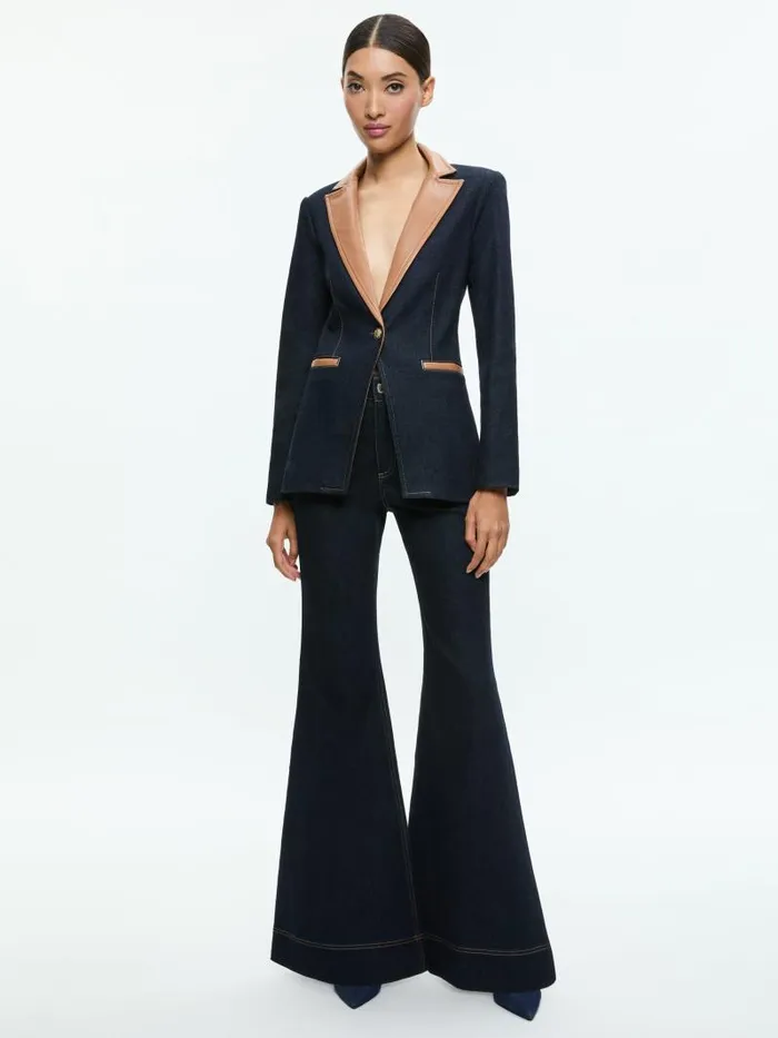 Alice Olivia Dark Rinse Women Matching Sets