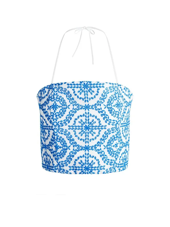 Alice Olivia Off Whitefrench Blue Women Matching Sets