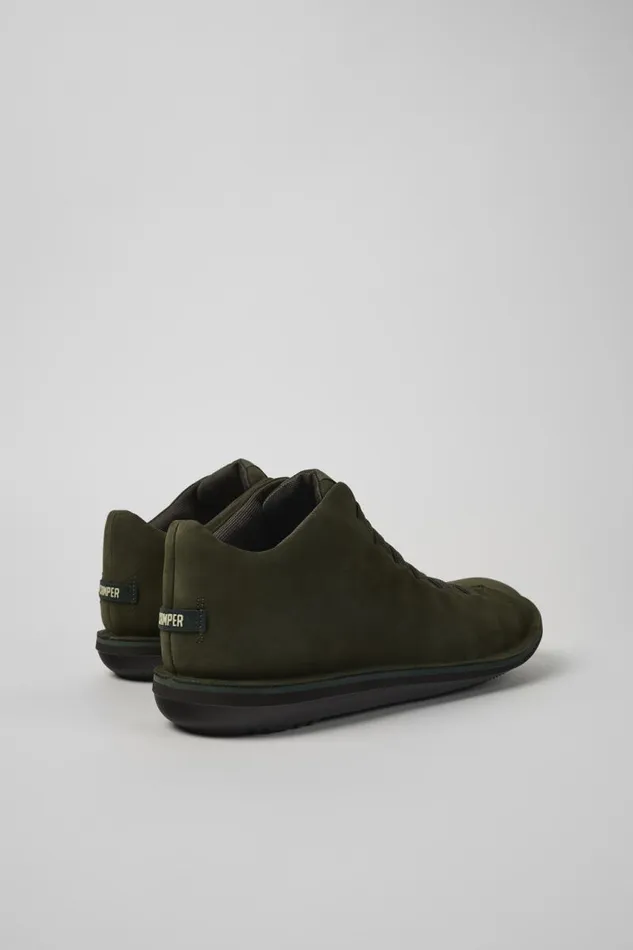 Ankle Boots Men Camper Beetle Green Nubuck Sneakers Ankle Boots Men Camper Beetle Green Nubuck Sneakers