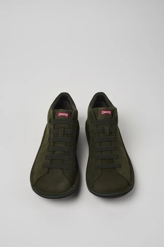 Ankle Boots Men Camper Beetle Green Nubuck Sneakers Ankle Boots Men Camper Beetle Green Nubuck Sneakers