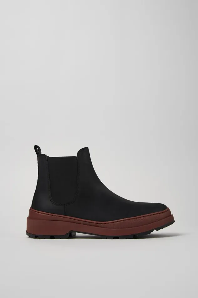 Ankle Boots Men Camper Brutus Trek MICHELIN Black Nubuck Ankle Boots