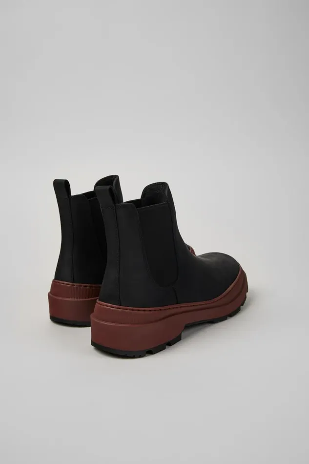 Ankle Boots Men Camper Brutus Trek MICHELIN Black Nubuck Ankle Boots