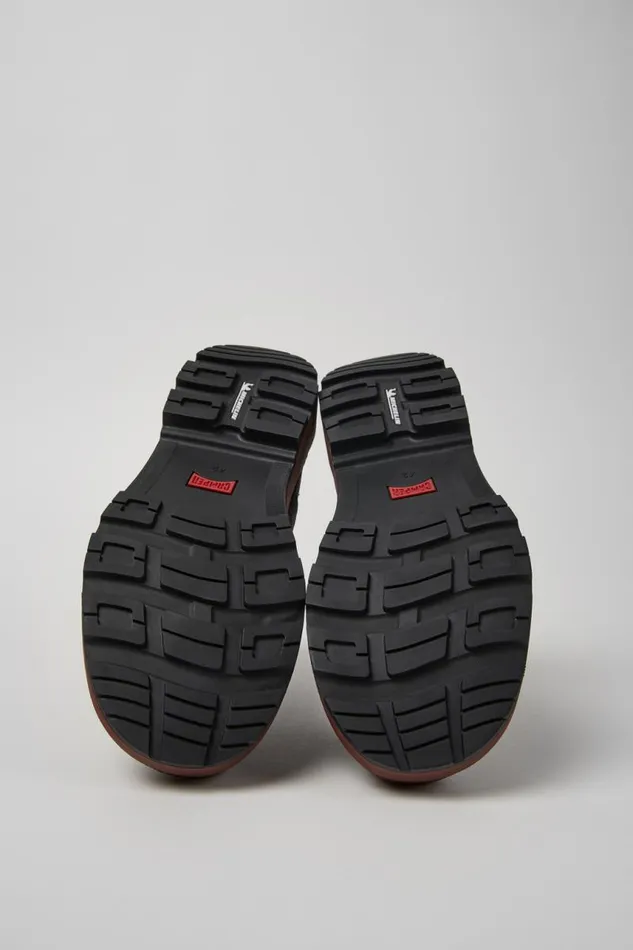 Ankle Boots Men Camper Brutus Trek MICHELIN Black Nubuck Ankle Boots