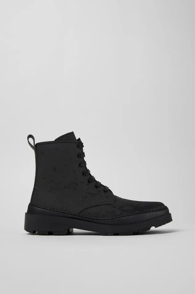 Ankle Boots Men Camper Brutus Trek MICHELIN Grayblack Medium Boots