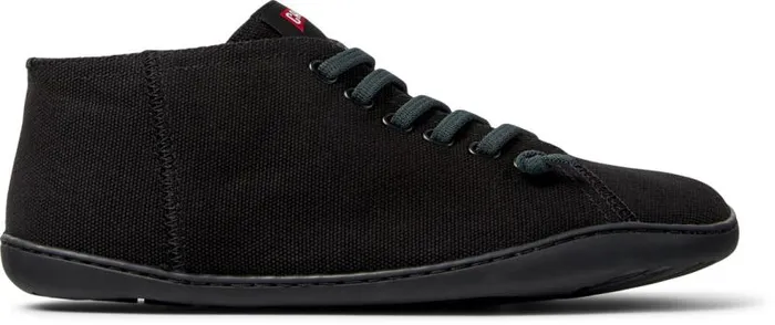 Ankle Boots Men Camper Peu Black Textile Shoes