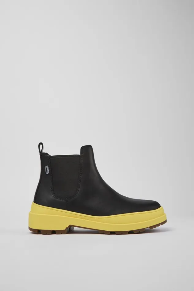 Ankle Boots Women Camper Brutus Trek HYDROSHIELD MICHELIN Black Leather Ankle Boots Ankle Boots Women Camper Brutus Trek HYDROSHIELD MICHELIN Black Leather Ankle Boots