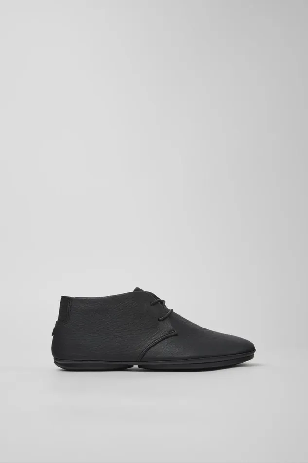 Ankle Boots Women Camper Right Black Leather Ankle Boots