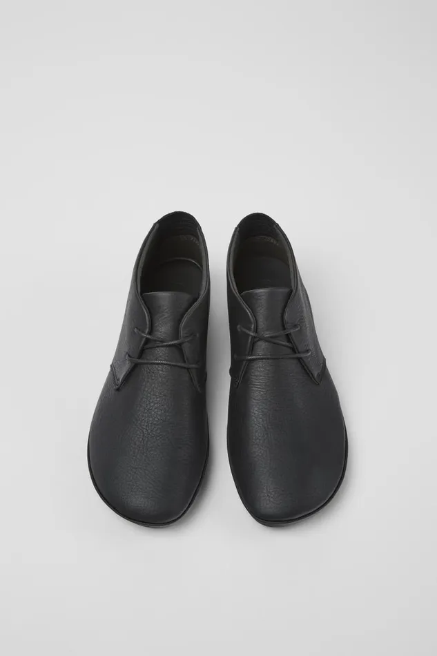 Ankle Boots Women Camper Right Black Leather Ankle Boots