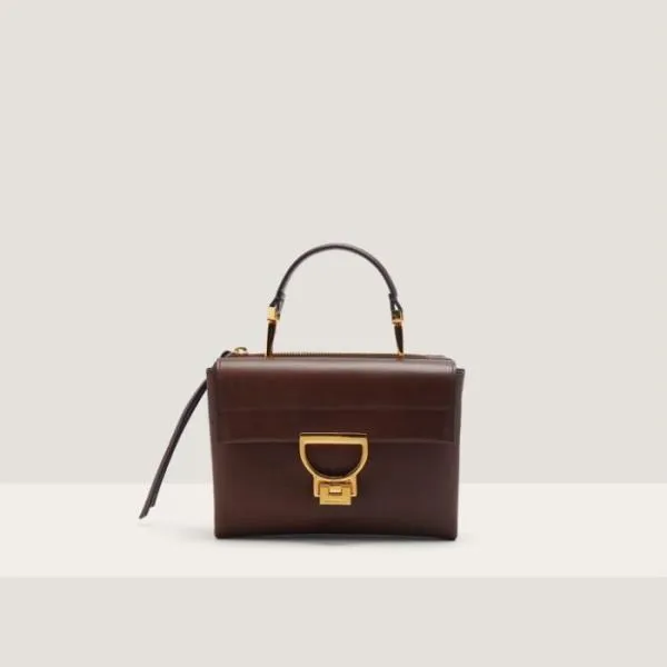 Arlettis Small Fondant Brown Women Coccinelle Top Handle Bag