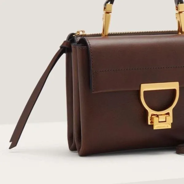 Arlettis Small Fondant Brown Women Coccinelle Top Handle Bag Arlettis Small Fondant Brown Women Coccinelle Top Handle Bag