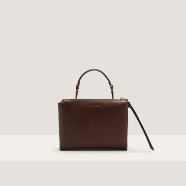 Arlettis Small Fondant Brown Women Coccinelle Top Handle Bag Arlettis Small Fondant Brown Women Coccinelle Top Handle Bag