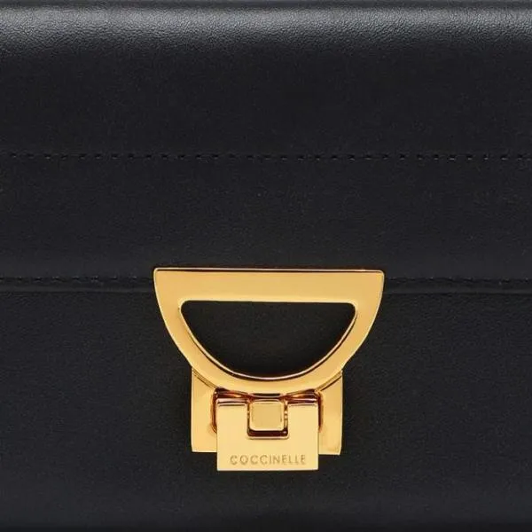 Arlettis Vintage Noir Women Coccinelle Wallets and Small Leather Goods