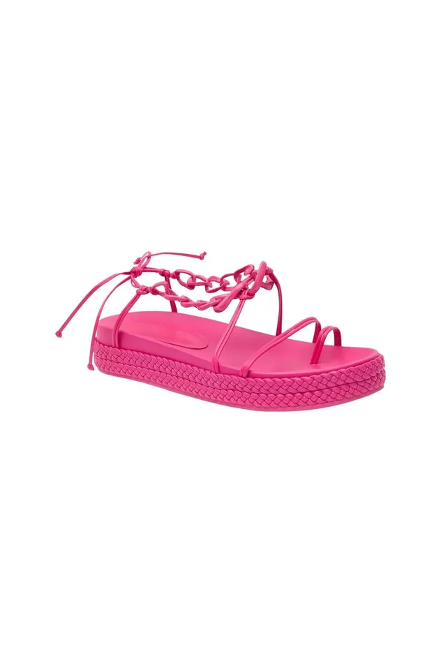 Astrid Chain Sandal Fuschiafuschia Women Aje Shoes