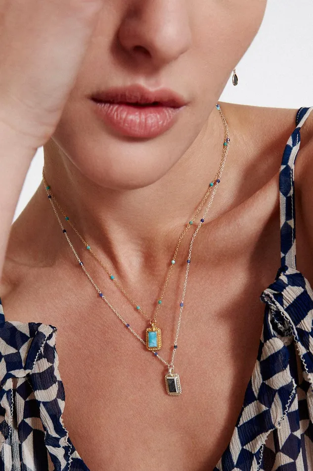 Aura Necklace Labradorite Women Chan Luu Necklaces