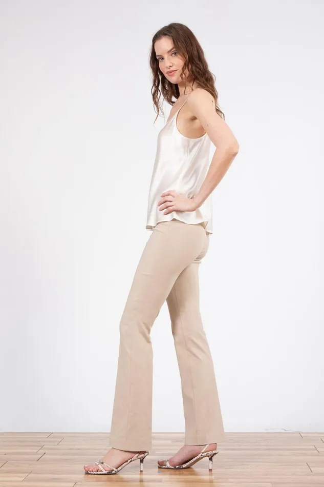 Avenue Montaigne BECCA Signature Beige Women Pants Avenue Montaigne BECCA Signature Beige Women Pants