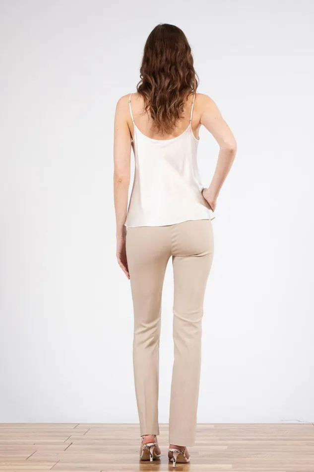 Avenue Montaigne BECCA Signature Beige Women Pants Avenue Montaigne BECCA Signature Beige Women Pants