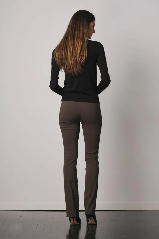 Avenue Montaigne BECCA Signature Dark Green Women Pants