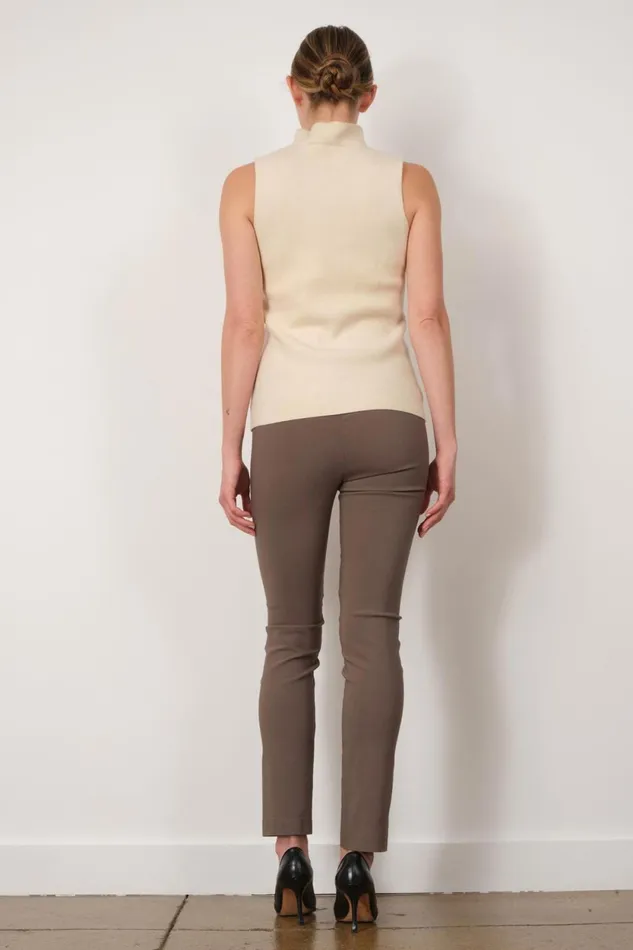 Avenue Montaigne BILLY Signature Taupe Women Pants