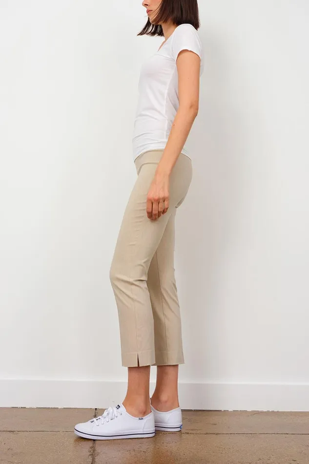 Avenue Montaigne BRIGITTE Heather Beige Women Pants Avenue Montaigne BRIGITTE Heather Beige Women Pants