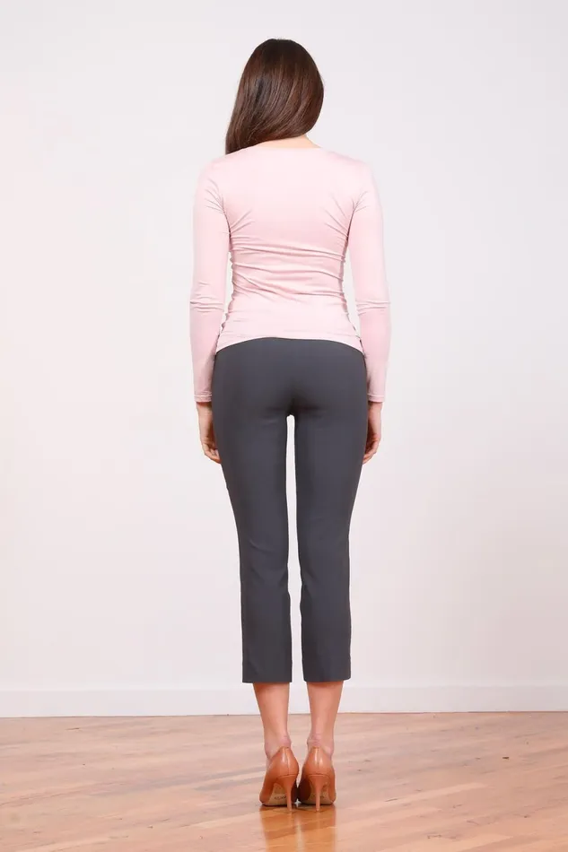 Avenue Montaigne BRIGITTE Signature Grey Women Pants