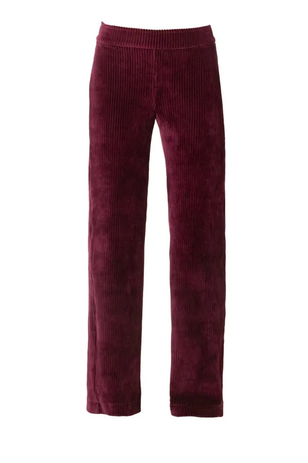 Avenue Montaigne FLAVIA Corduroy Shiraz Women Pants