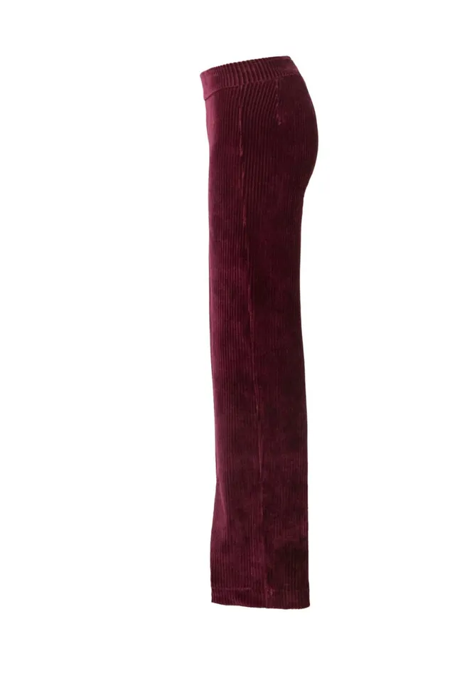 Avenue Montaigne FLAVIA Corduroy Shiraz Women Pants