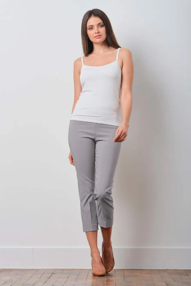 Avenue Montaigne OLIVER Signature Light Grey Women Pants