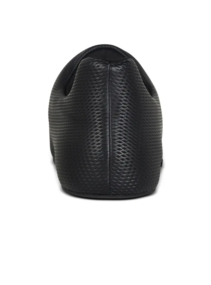 BCloud Sneakers In Embossed Leather Black Men Balmain Sneakers
