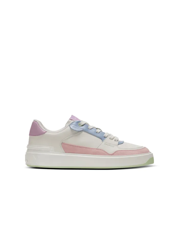 BCourt Flip Leather Sneakers Multicolor Women Balmain Sneakers