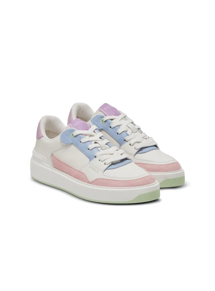 BCourt Flip Leather Sneakers Multicolor Women Balmain Sneakers