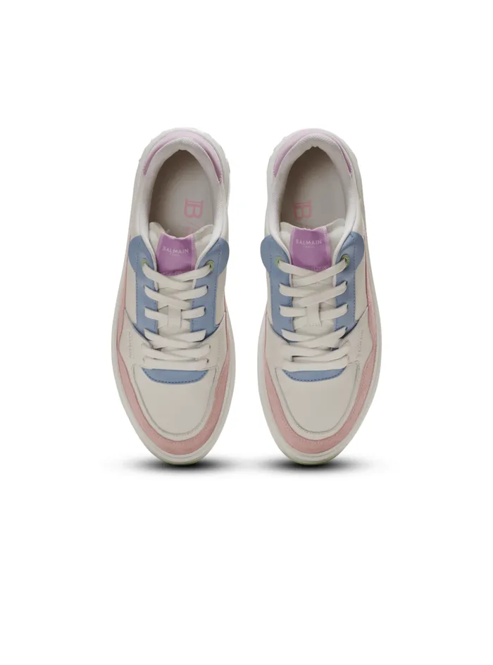 BCourt Flip Leather Sneakers Multicolor Women Balmain Sneakers